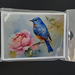 Bluebird Greeting Cards Pack of 8
