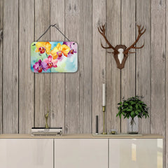 Orchid Bloom Watercolor Hanging Print