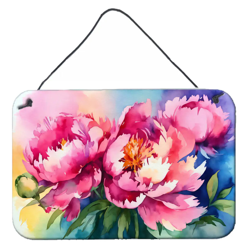 Peonies, Petals & Peace Hanging Art Print