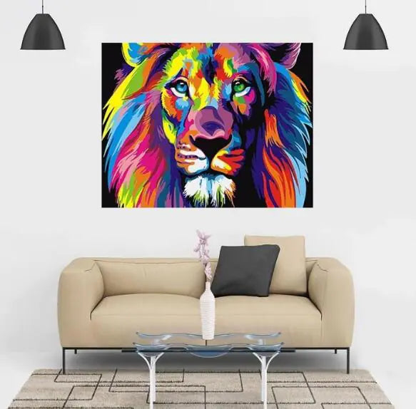 Tribe of Judah Lion Canvas Art