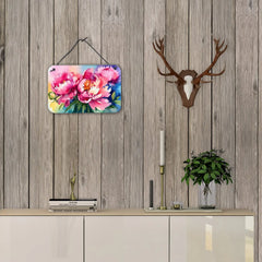 Peonies, Petals & Peace Hanging Art Print